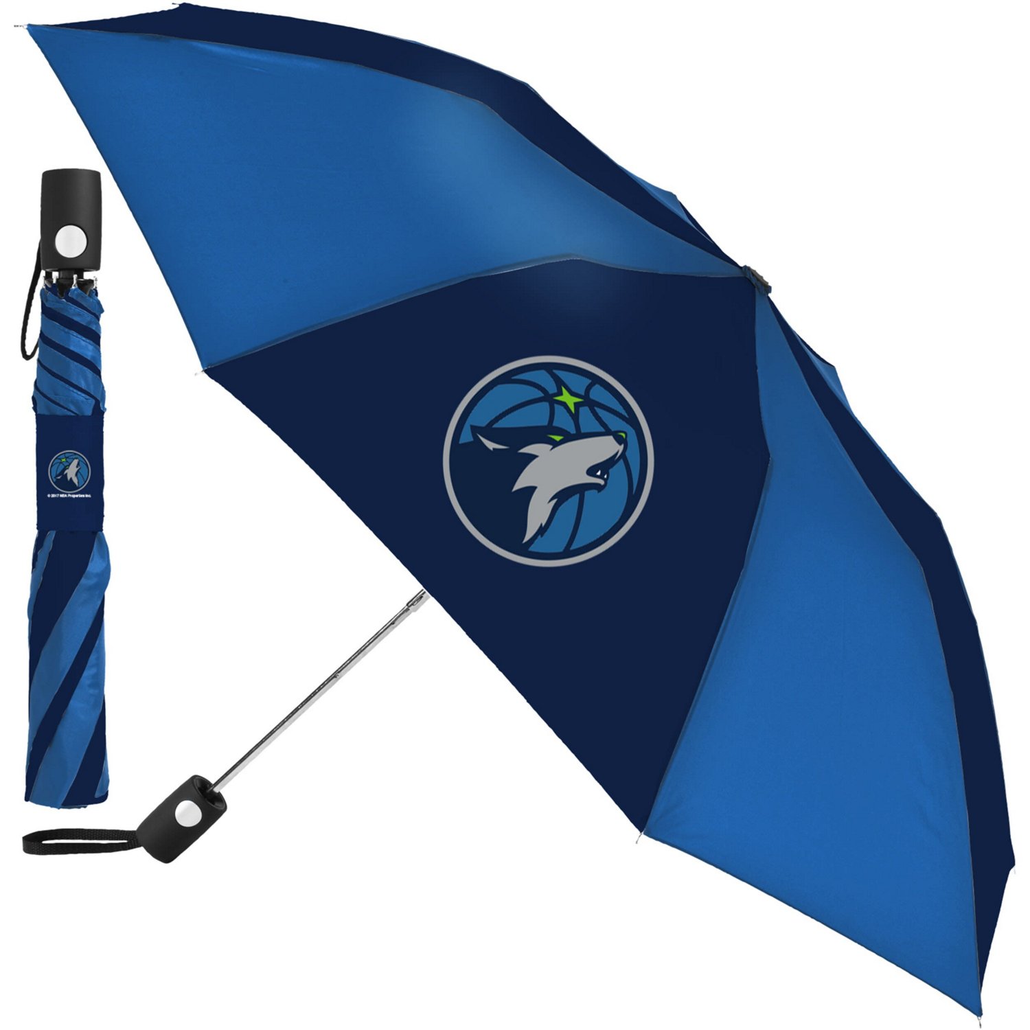 WinCraft Minnesota Timberwolves 42" Folding Umbrella